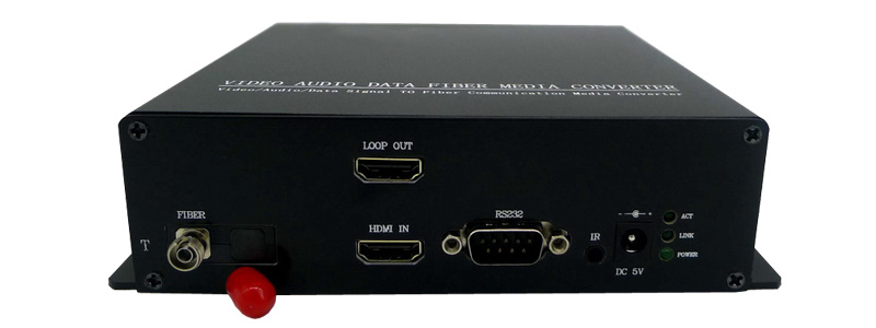 Tandem HDMI to Fiber Converter and Extender
